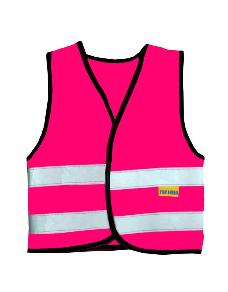 Pink High Visibility Infant Vests Daddy s Little Helper